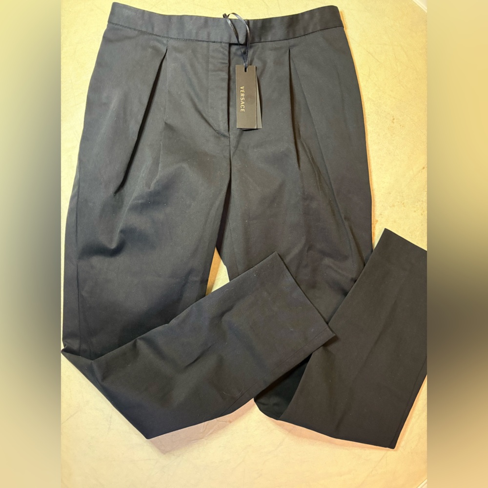 Versace Black Pants. NWT
